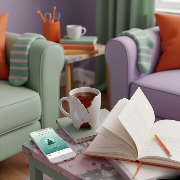 Cozy Living Room: Cluttercore, Mindfulness & Mismatched Charm Cozy Living Room: Cluttercore, Mindfulness & Mismatched Charm