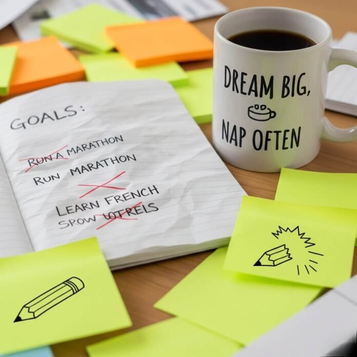 Messy Desk Goals: Dreams, Naps, & Setbacks Messy Desk Goals: Dreams, Naps, & Setbacks