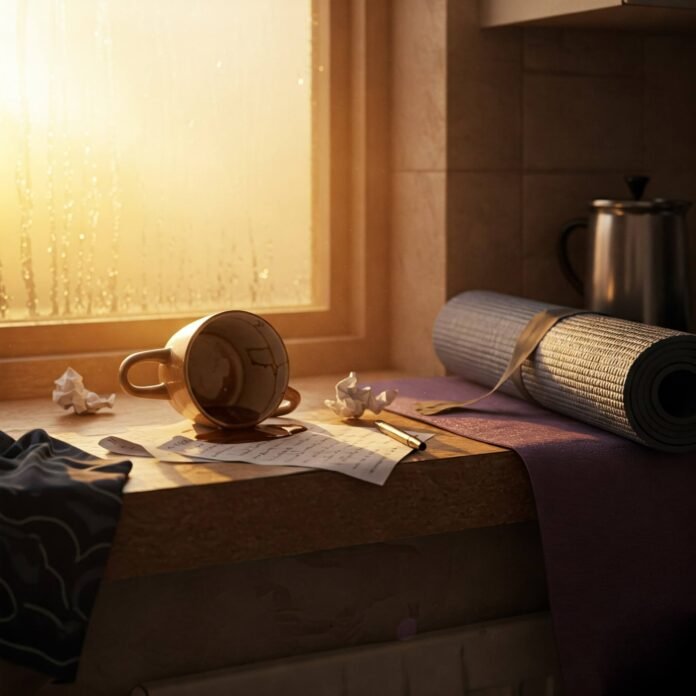 Cluttered Morning Counter Cluttered Morning Counter