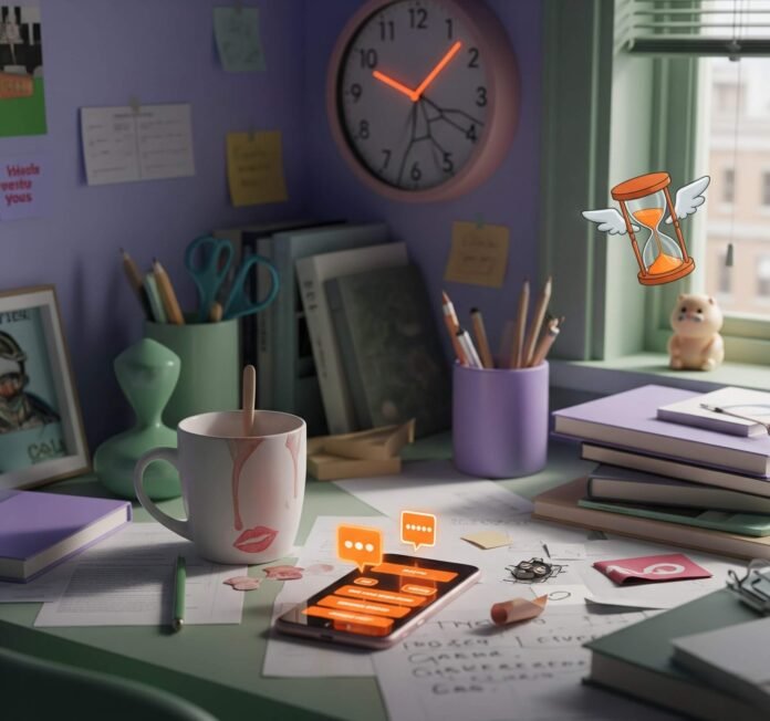 Boston Apartment Desk: Chaotic Productivity & Wasting Time Boston Apartment Desk: Chaotic Productivity & Wasting Time
