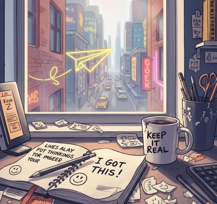 Brooklyn Desk Vibes: Positive Thinking for Beginners Brooklyn Desk Vibes: Positive Thinking for Beginners