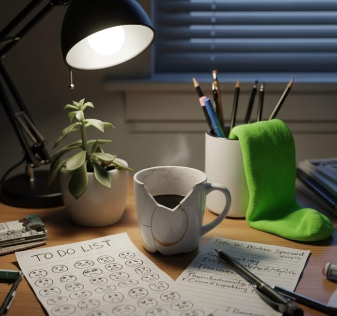 Chicago Clutter: A Real Desk Mess Chicago Clutter: A Real Desk Mess