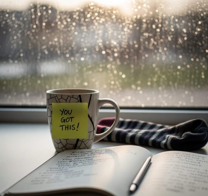 Cracked Mug & Affirmations: Positive Vibes for a Rainy Day Cracked Mug & Affirmations: Positive Vibes for a Rainy Day