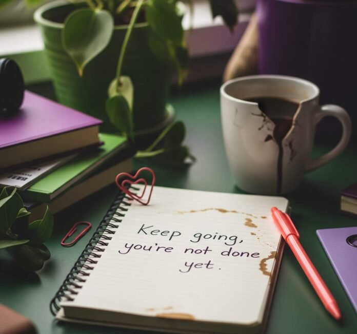 Cluttered Desk Vibes: Hope in Chaos Cluttered Desk Vibes: Hope in Chaos