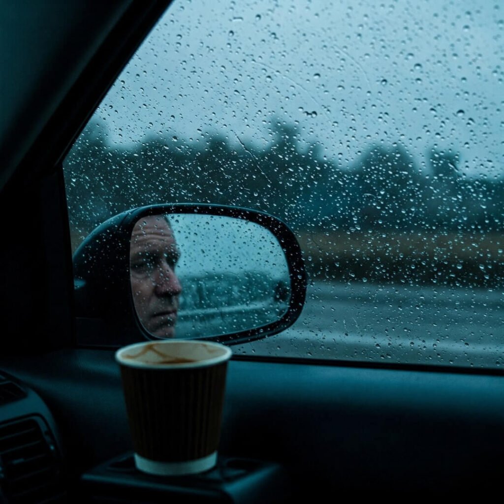 Rainy Car Frustration

