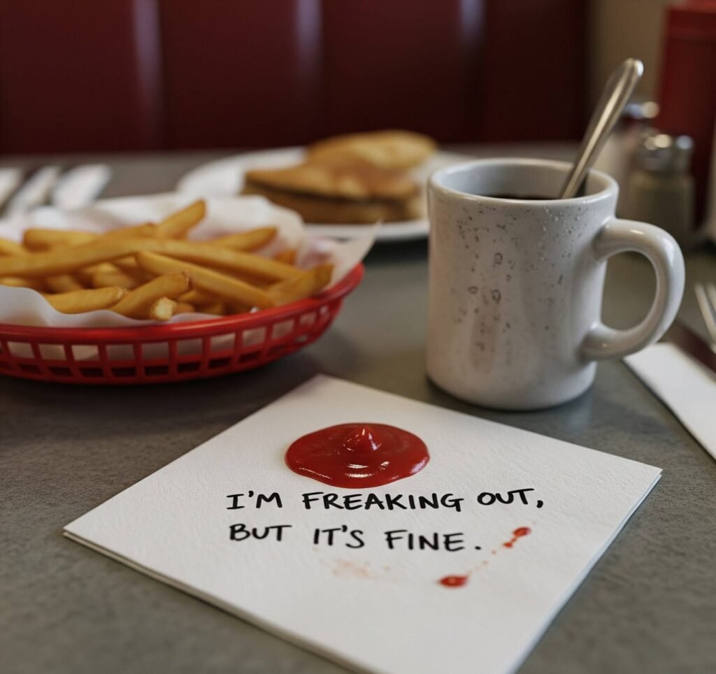 Diner Freakout: A Bittersweet Moment of Quiet Bravery