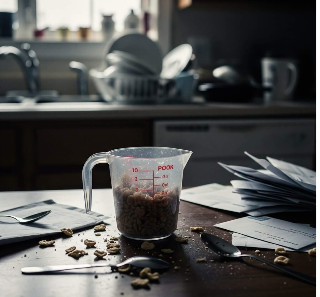 Soggy Cereal & Sink Full: A Low Moment in the Kitchen