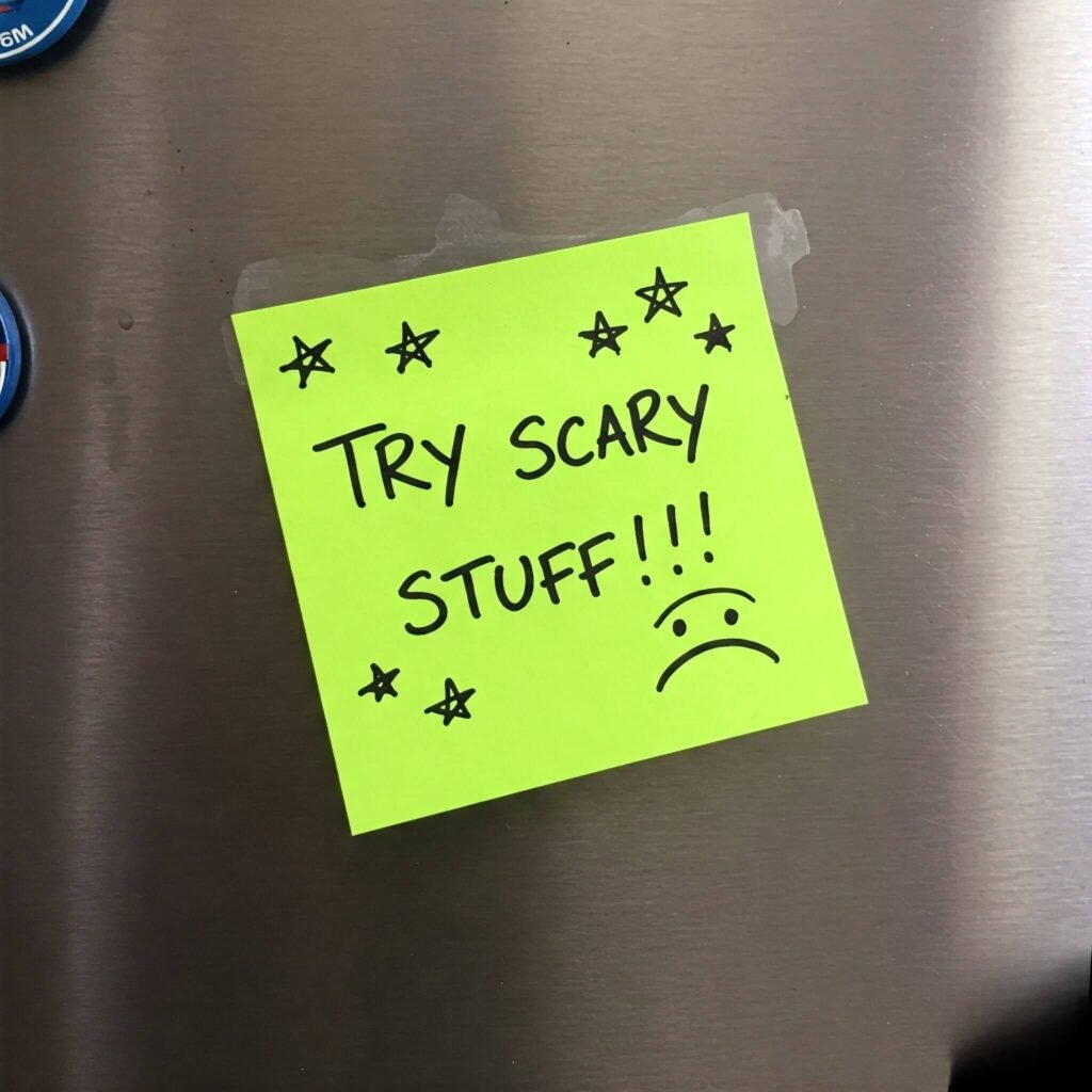 Try Scary Stuff Mindset