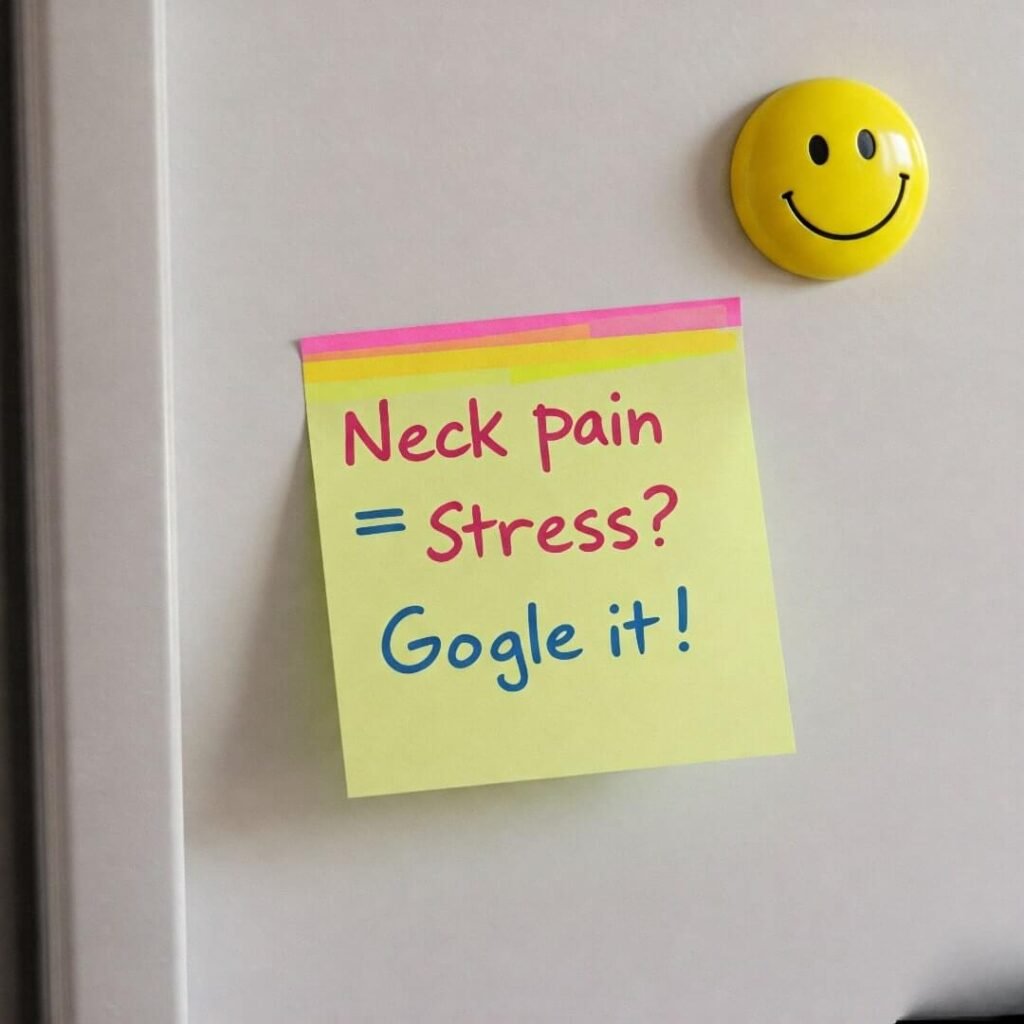 Neck Pain Stress Reminder