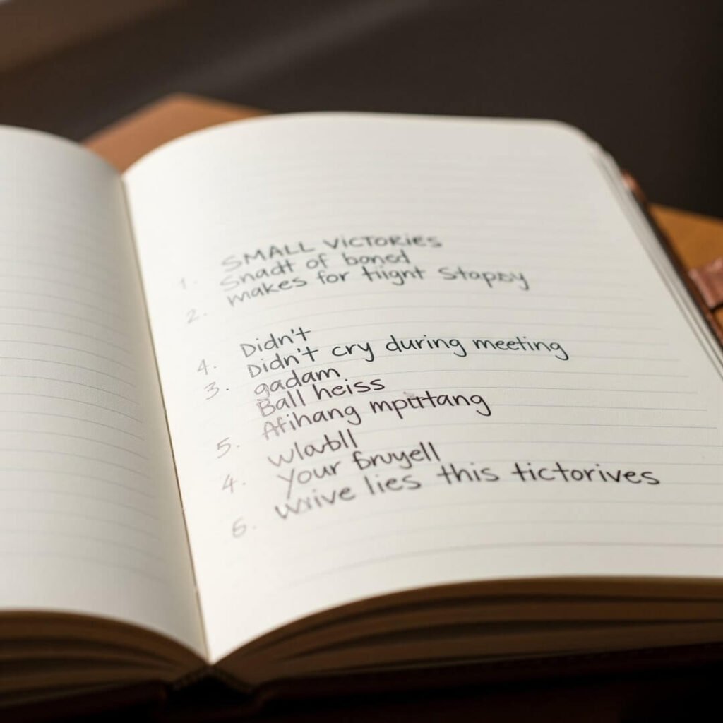 Small Wins: Finding Strength in Everyday Moments