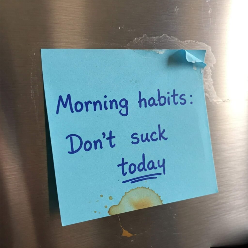 Playful Fridge Note