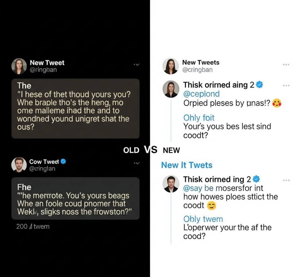 Cringe Evolution: Old Tweets vs. New Tweets