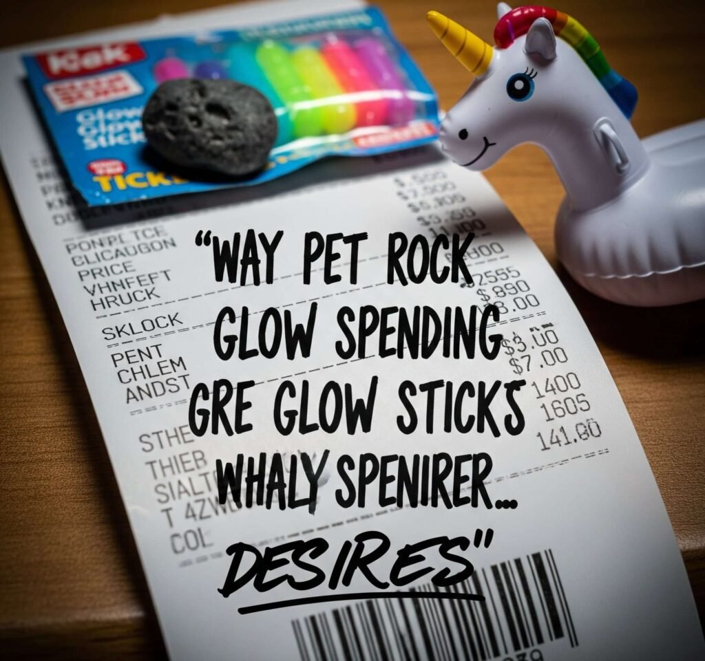 Dumb Purchases Receipt Art: Sharpie Regret Quote