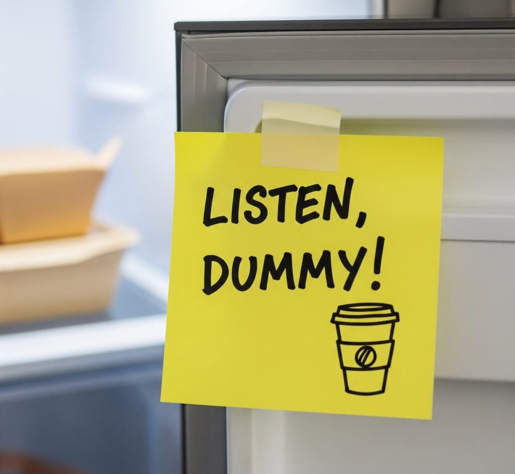 Fridge Note: My Daily Reminder