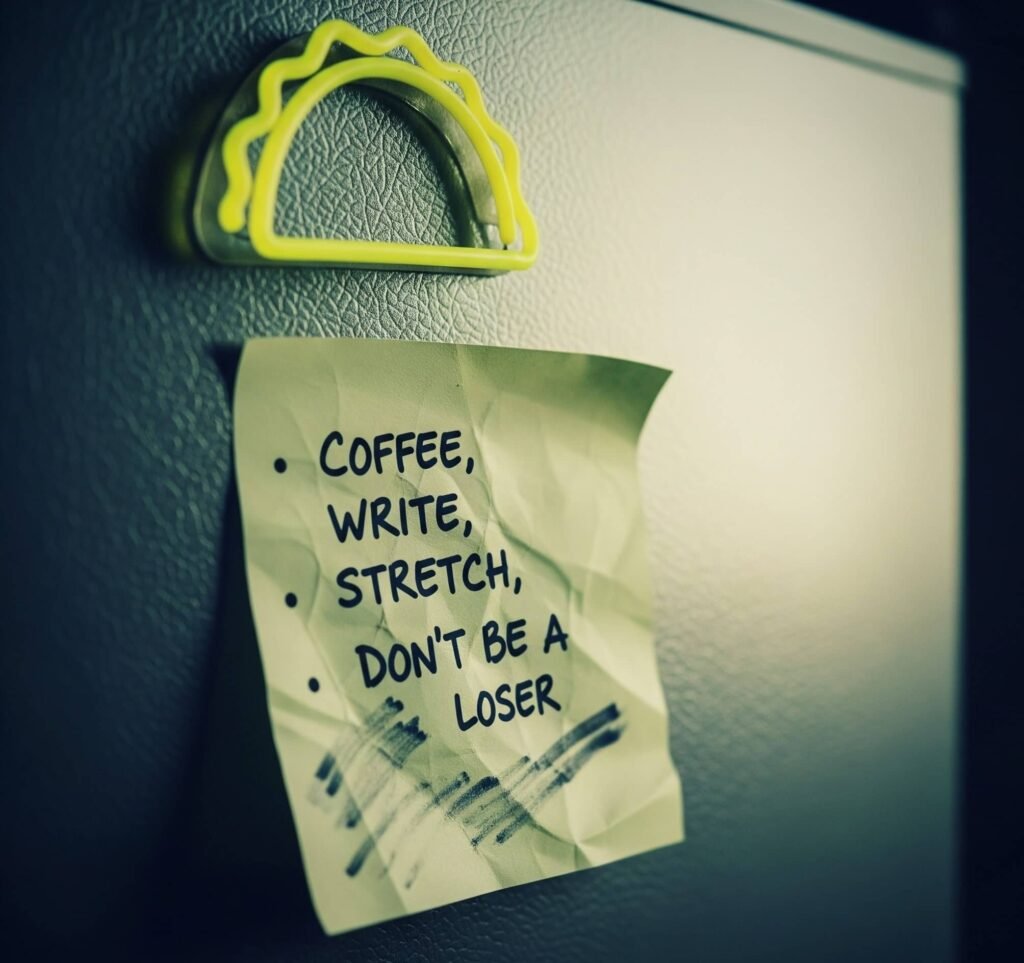 My Morning Mantra: Coffee, Write, Don't Be a Loser