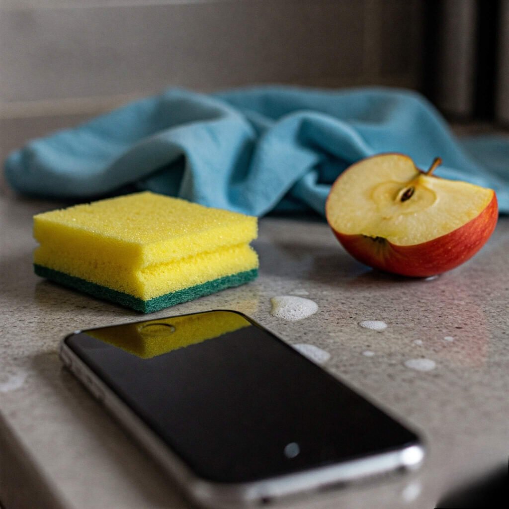 Mid-Clean Kitchen Counter