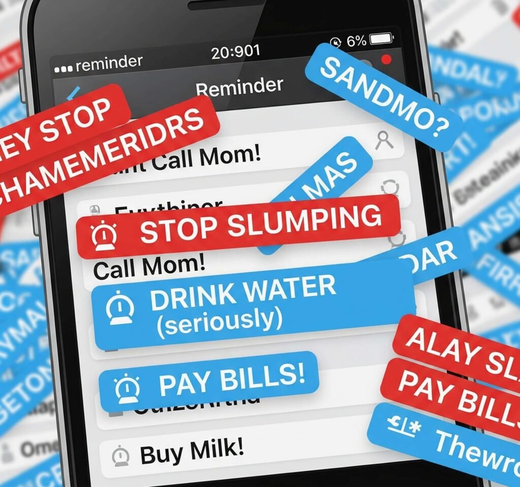 Phone Reminders: Organized Chaos?