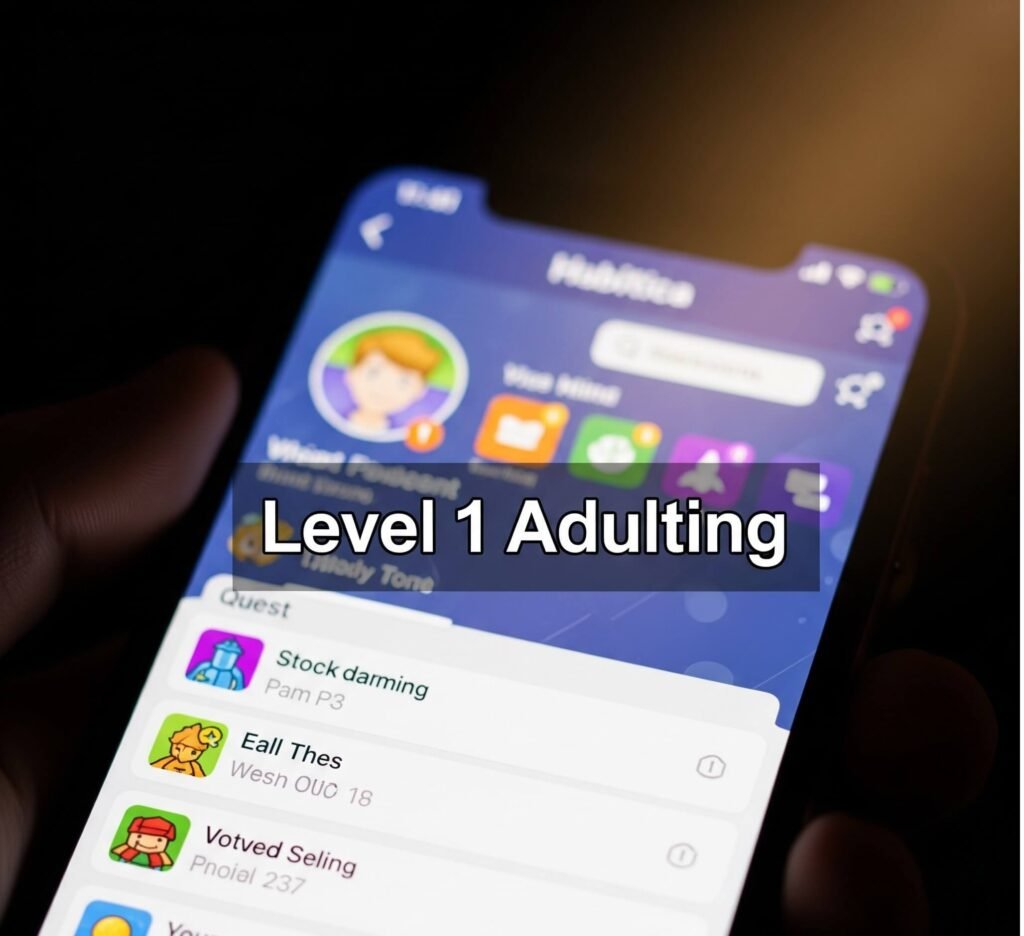 Habitica & Chill: My Level 1 Adulting Journey