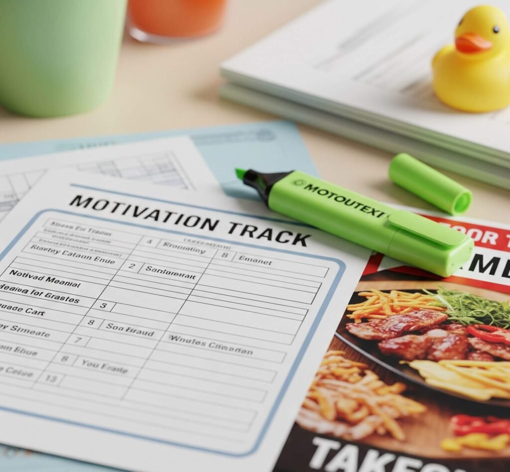Messy Desk, Progress Tracker: Finding Motivation in Chaos