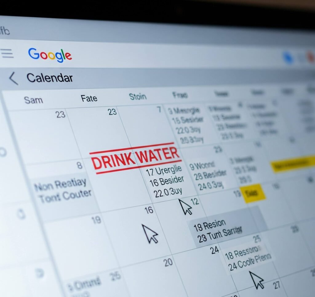 Google Calendar Overload: Digital Chaos