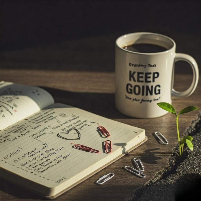 Growth Mindset Desk Goals