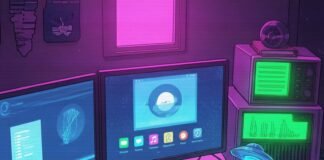 The Best Productivity Tools for 2025 (Free & Paid) Digital Chaos & Focus: A Glitchy Vaporwave Workspace