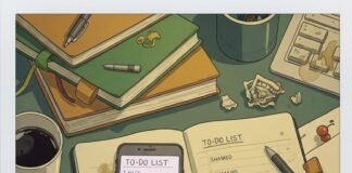 Productivity Secrets of Top Entrepreneurs Vintage Cluttered Portland Desk: "Work in Progress" Polaroid Aesthetic