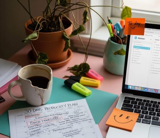 How I Doubled My Productivity in 30 Days Cluttered Desk Chicago Apartment: Productivity & Chaos