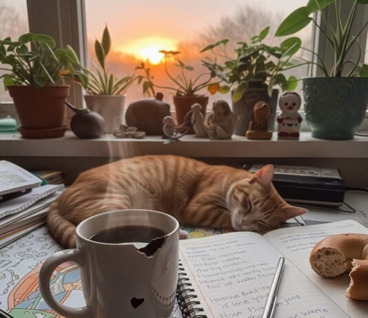 The Best Morning Habits for Mental Clarity Sunrise Serenity: Coffee, Cats & Affirmations