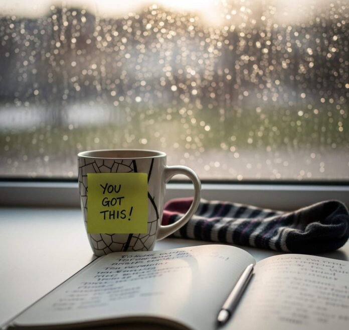 Cracked Mug & Affirmations: Positive Vibes for a Rainy Day Cracked Mug & Affirmations: Positive Vibes for a Rainy Day
