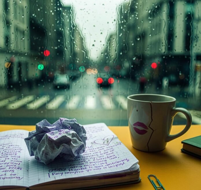 Tough Day's End: Vulnerability & Hope on a Messy Desk